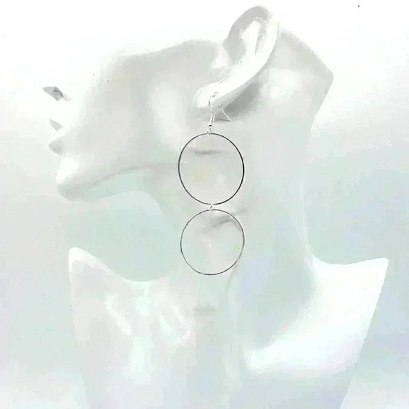 Double Hoop Earrings - Picture 1 of 1